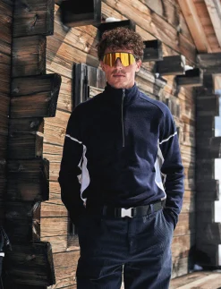 Moritz Merino Sweat - Navy