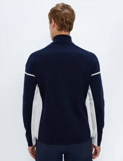 Moritz Merino Sweat - Navy