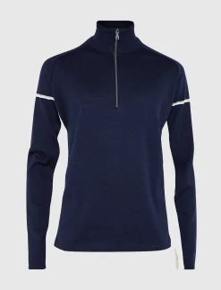 Moritz Merino Sweat - Navy