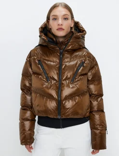Noelle W Ski Jacket - Cashmere Brown