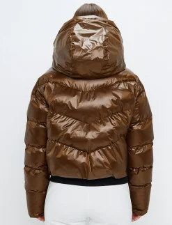 Noelle W Ski Jacket - Cashmere Brown