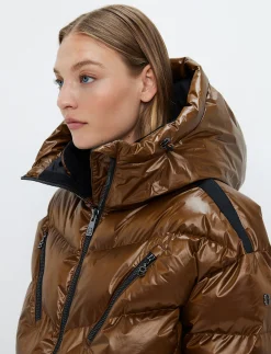 Noelle W Ski Jacket - Cashmere Brown