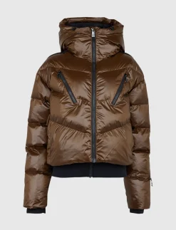 Noelle W Ski Jacket - Cashmere Brown