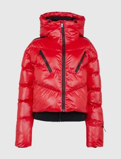 Noelle W Ski Jacket - Poinsetta Red