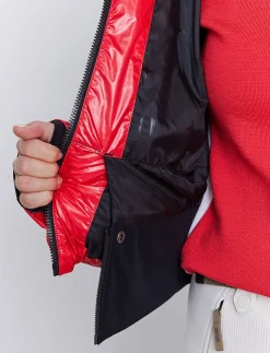 Noelle W Ski Jacket - Poinsetta Red