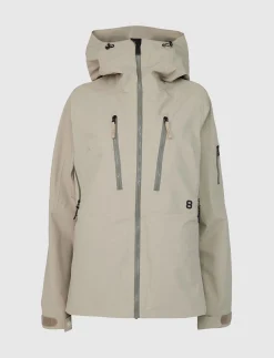 Pow 3.0 W Shell Jacket - Lt Fallen Rock