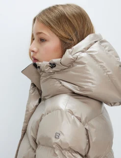 Saga Jr Ski Jacket - Lt Beige