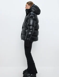 Sarah W Ski Down Jacket - Black