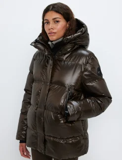 Sarah W Ski Down Jacket - Coffea
