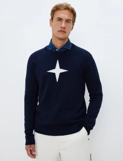 Star Merino Sweat - Navy