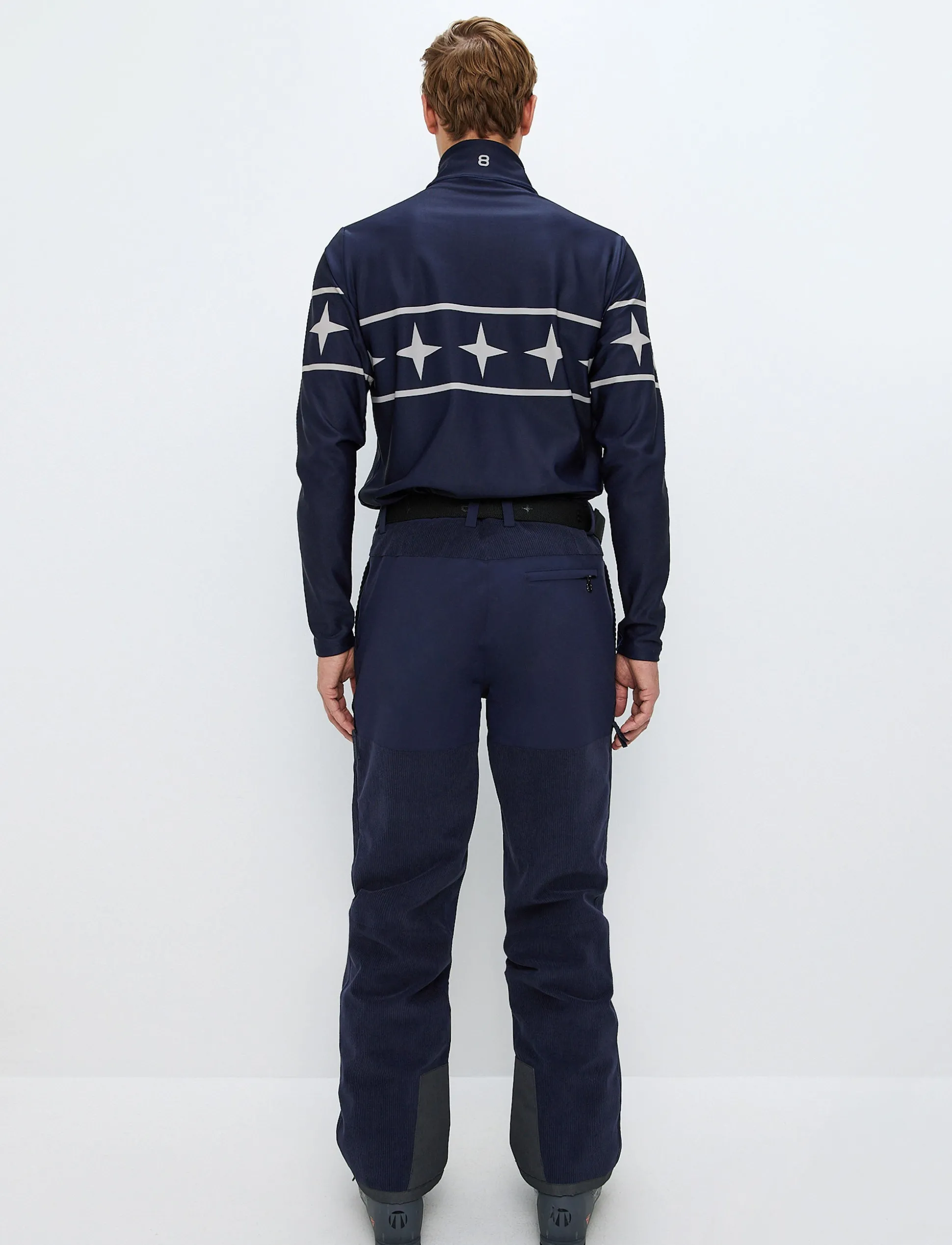 Tim Cord Ski Pant - Navy