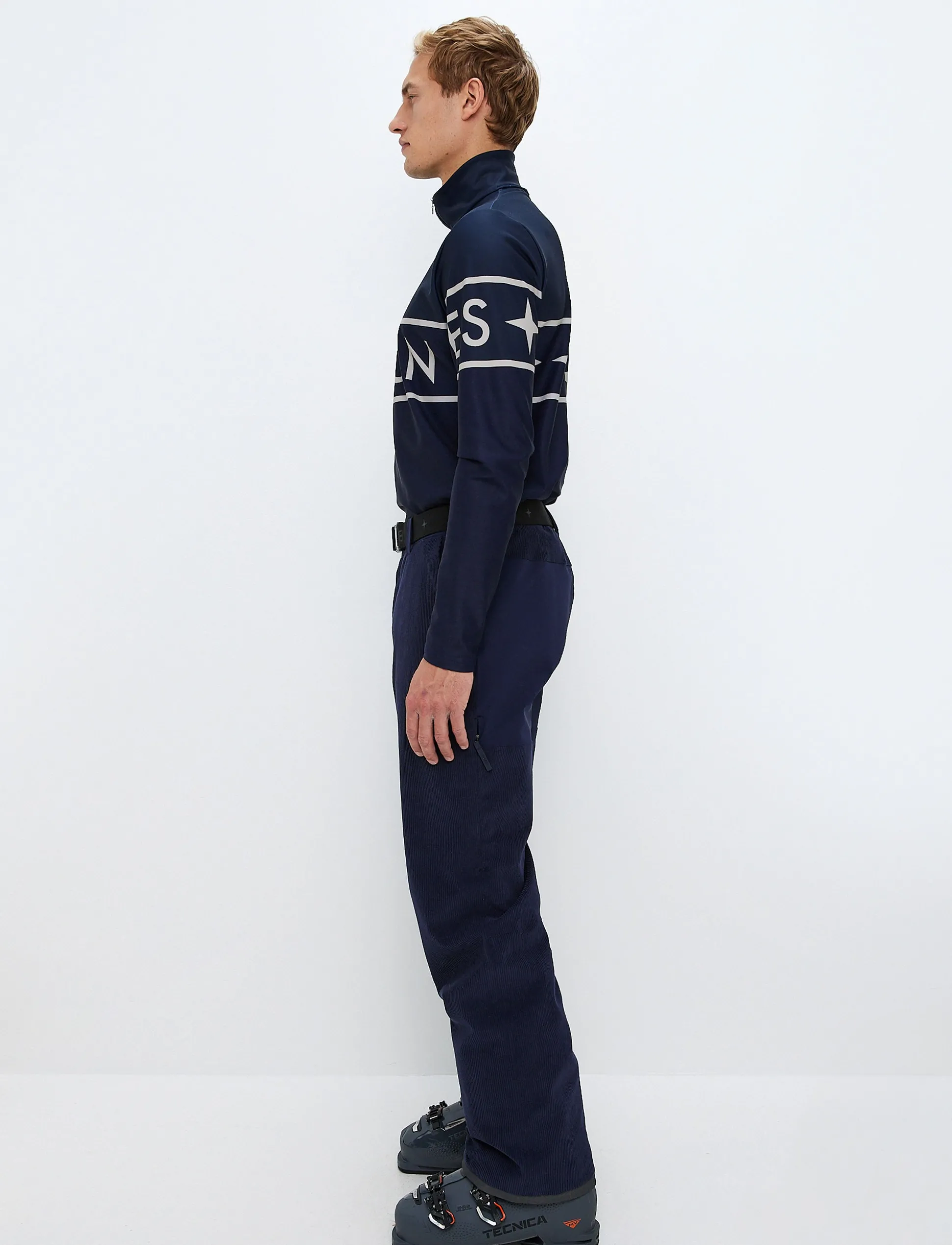 Tim Cord Ski Pant - Navy