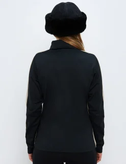 Vanessa W 1/2 Zip Sweat - Black