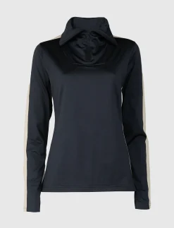 Vanessa W 1/2 Zip Sweat - Black