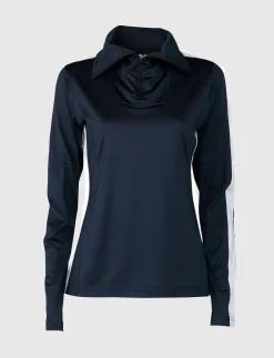 Vanessa W 1/2 Zip Sweat - Navy